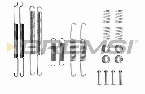 Kit d'accessoires, mâchoire de frein BREMSI SK0681