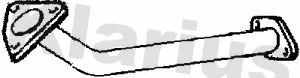 Tuyau d'échappement KLARIUS 301772