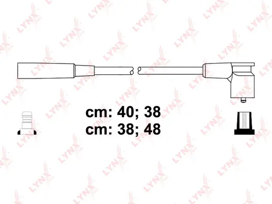 Kit de câbles d'allumage LYNXAUTO SPC4614