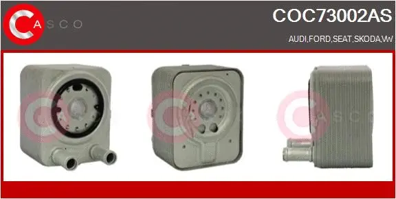 Radiateur d'huile CASCO COC73002AS