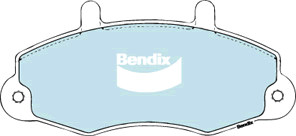 Kit de plaquettes de frein, frein à disque BENDIX-SEA DB1340 MKT
