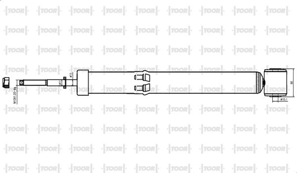 Amortisseur TOOR SG54160