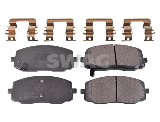 Kit de plaquettes de frein, frein à disque SWAG 33 10 7280