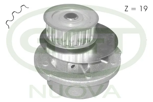 Pompe à eau, refroidissement du moteur GGT PA10545