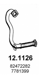 Tuyau d'échappement ASSO 12.1126
