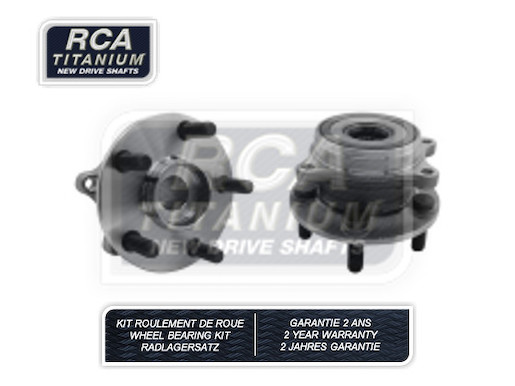 Kit de roulements de roue RCA FRANCE RCAK1528