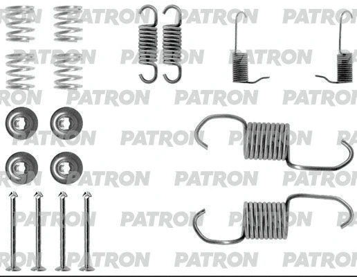 Kit d'accessoires, mâchoire de frein PATRON PSRK0180