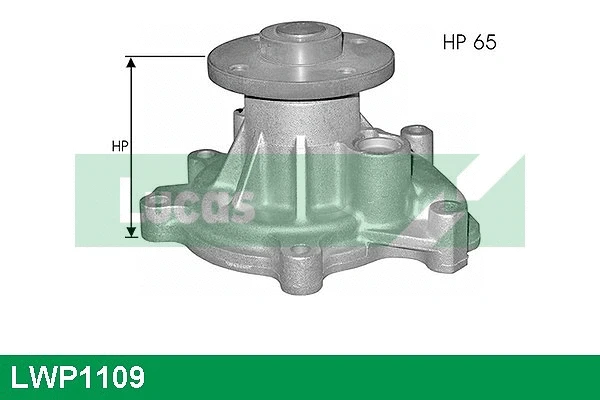 Pompe à eau, refroidissement du moteur LUCAS LWP1109