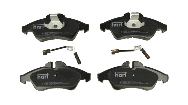 Kit de plaquettes de frein, frein à disque HART 215 963