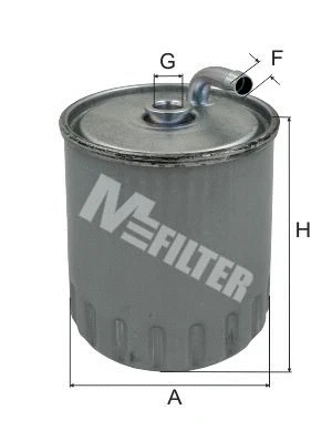 Filtre à carburant MFILTER DF 3569