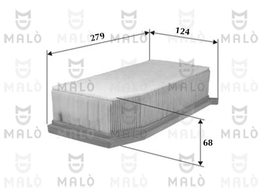 Filtre à air AKRON-MALÒ 1500121