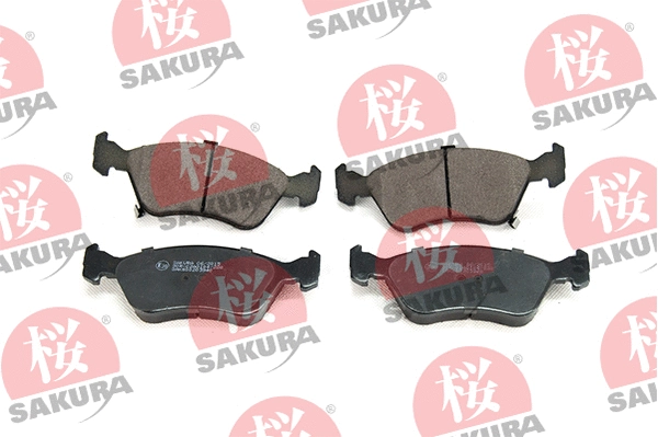 Kit de plaquettes de frein, frein à disque SAKURA 600-20-3940