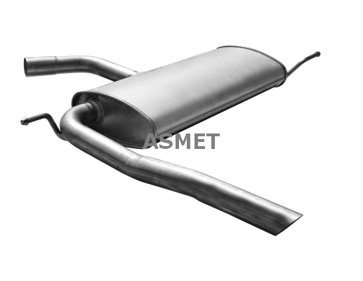 Silencieux arrière ASMET 19.037
