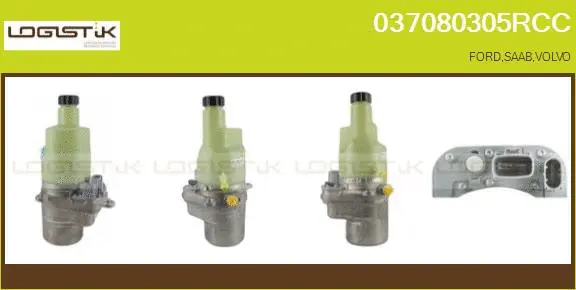 Pompe hydraulique, direction LGK 037080305RCC
