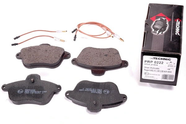 Kit de plaquettes de frein, frein à disque PROTECHNIC PRP0222