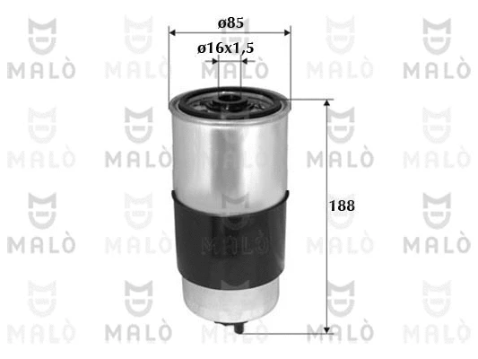 Filtre à carburant AKRON-MALÒ 1520105