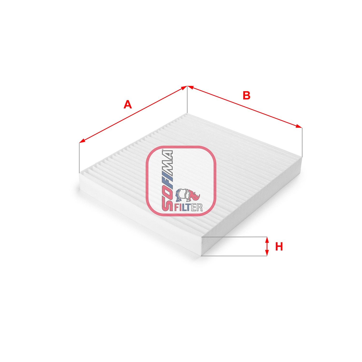 Filtre, air de l'habitacle SOFIMA S 3150 C