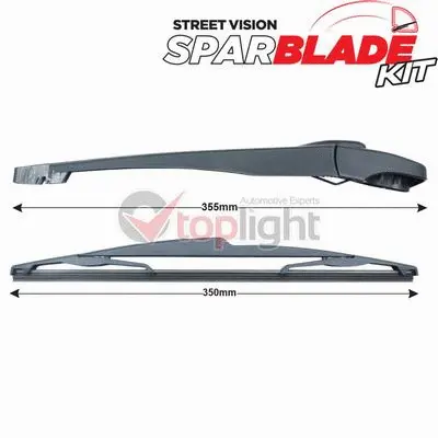Kit de bras d'essuie-glace, nettoyage des vitres AE TOPLIGHT TRA-R2E1