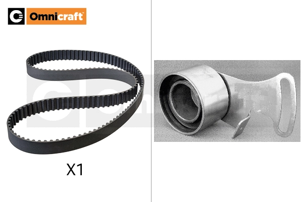 Kit de courroie crantée Omnicraft 2328588