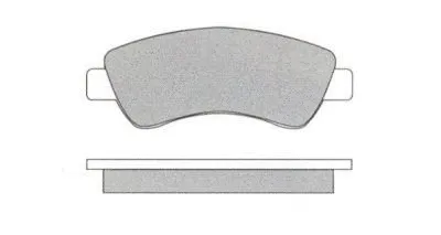 Kit de plaquettes de frein, frein à disque AISIN ASN-2248