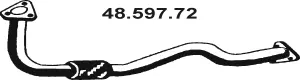 Tuyau d'échappement EBERSPÄCHER 48.597.72