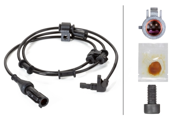 Capteur, vitesse de roue HELLA 6PU 230 040-611