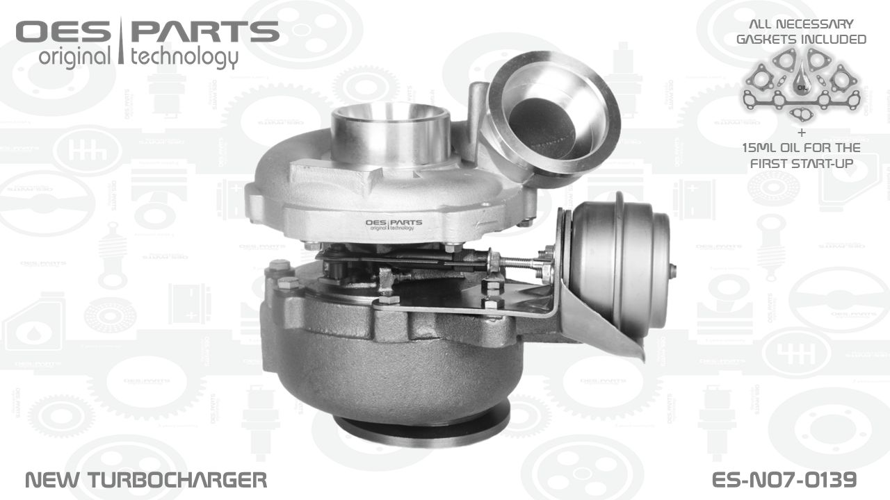 Turbocompresseur, suralimentation OES PARTS ES-N07-0139