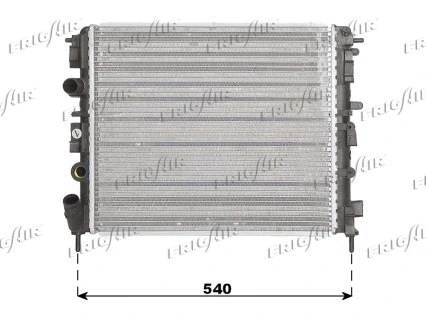 Radiateur, refroidissement du moteur FRIGAIR 0109.3073
