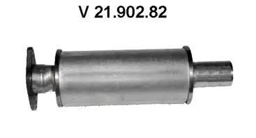 Silencieux avant EBERSPÄCHER 21.902.82