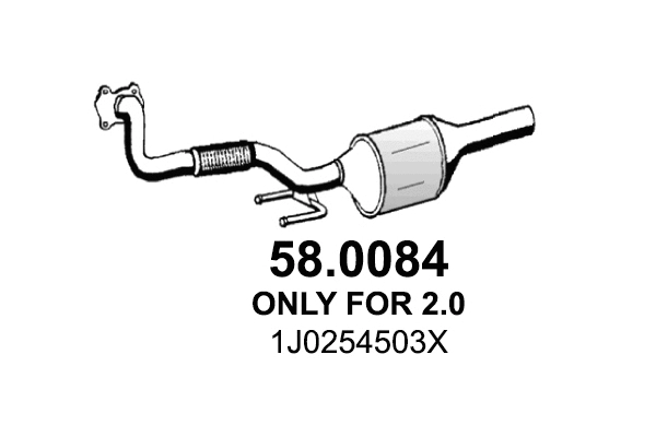 Catalyseur ASSO 58.0084