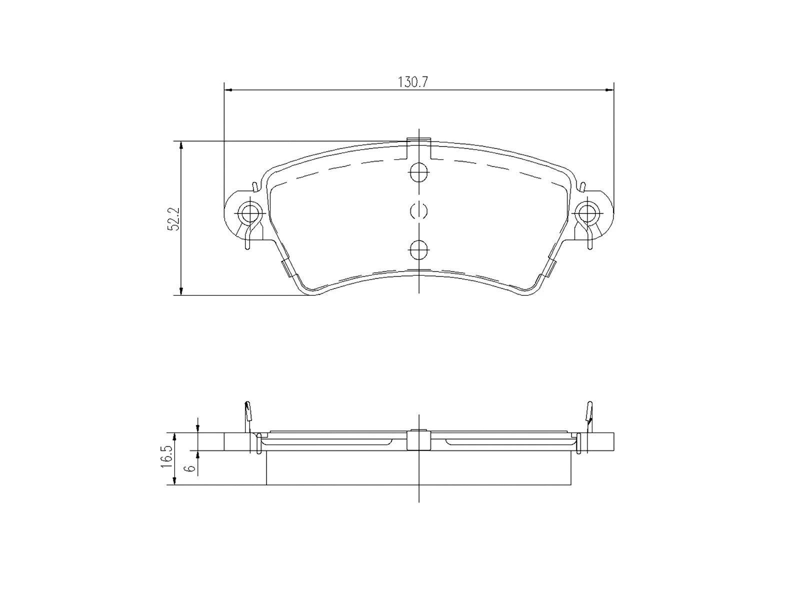 Kit de plaquettes de frein, frein à disque A.Z. Meisterteile AZMT-44-022-1069