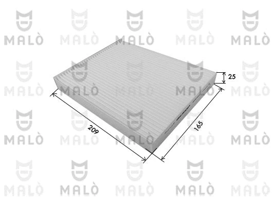 Filtre, air de l'habitacle AKRON-MALÒ 1532411