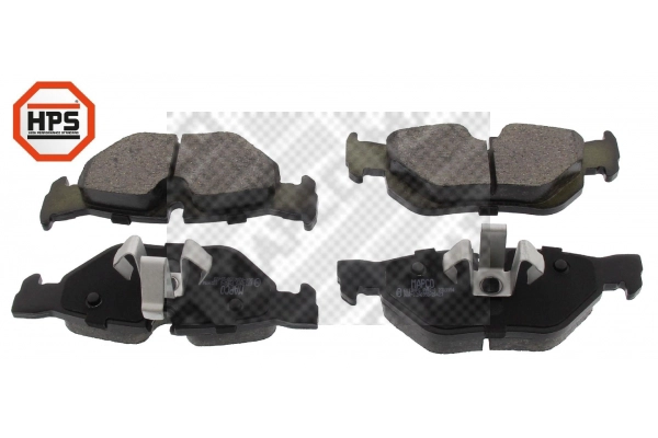 Kit de plaquettes de frein, frein à disque MAPCO 6813HPS