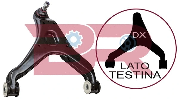 Bras oscillant de suspension BOTTO RICAMBI BRS1289