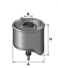 Filtre à carburant UNIFLUX FILTERS XN732