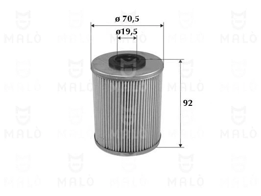 Filtre à carburant AKRON-MALÒ 1520014