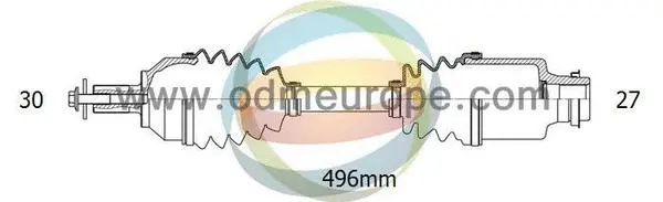 Arbre de transmission 4X4 ESTANFI EST-18-142160