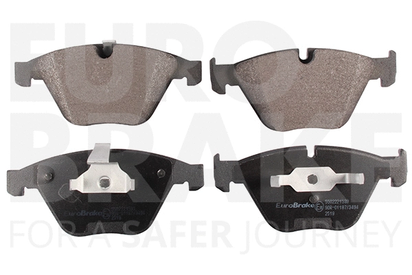 Kit de plaquettes de frein, frein à disque EUROBRAKE 5502221533