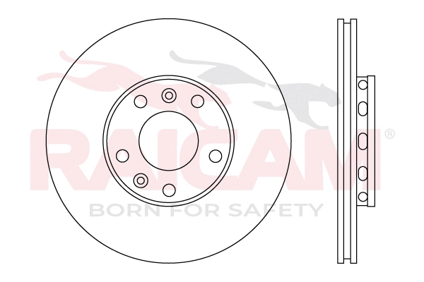 Disque de frein RAICAM RD01613