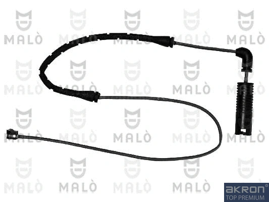 Contact d'avertissement, usure des plaquettes de frein AKRON-MALÒ 124012