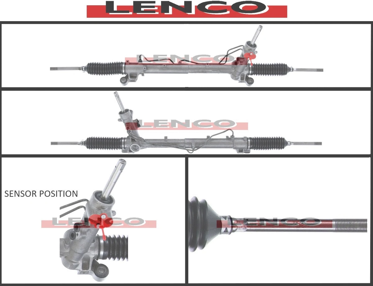Crémaillère de direction LENCO SGA135L