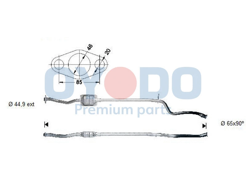 Catalyseur Oyodo 10N0055-OYO