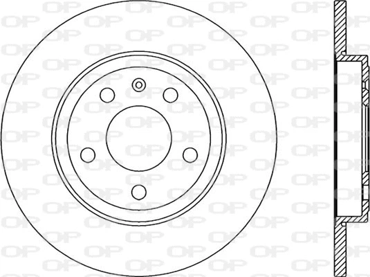 Disque de frein OPEN PARTS BDR2261.10