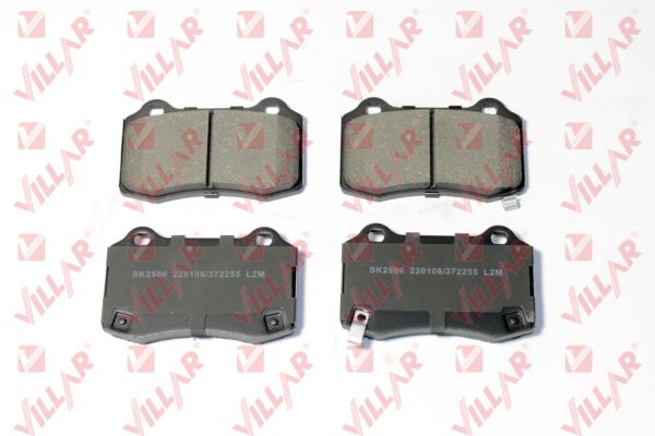 Kit de plaquettes de frein, frein à disque VILLAR 626.2255