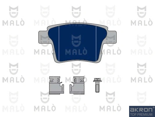 Kit de plaquettes de frein, frein à disque AKRON-MALÒ 1050144