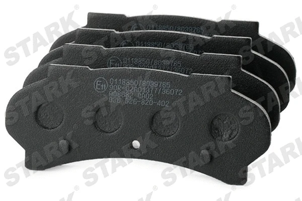 Kit de plaquettes de frein, frein à disque Stark SKBP-0011474