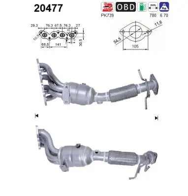 Catalyseur AS 20477