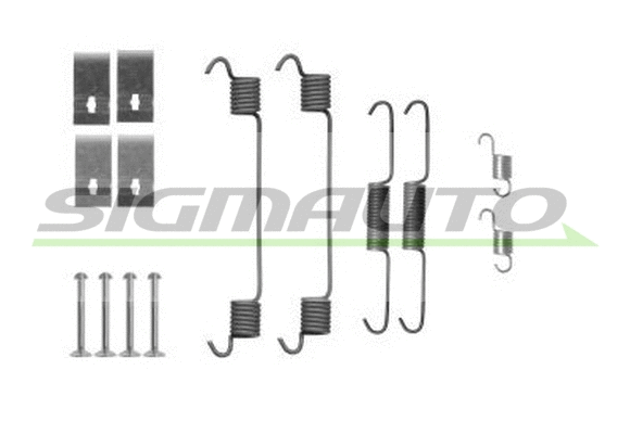 Kit d'accessoires, mâchoire de frein SIGMAUTO SK0860