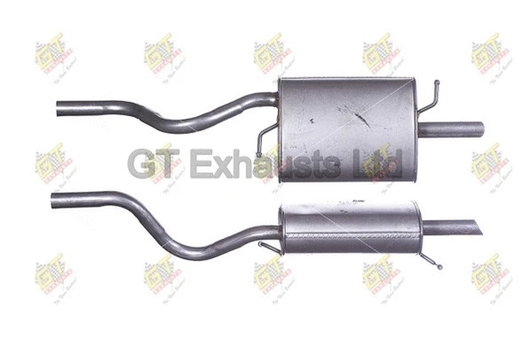 Silencieux arrière GT Exhausts GFE604