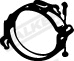 Suspension, échappement WALKER 81570